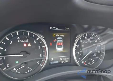 2024 Infiniti Q50 Luxe Awd z USA, uszkodzony, nr VIN JN1EV7BR1RM631361